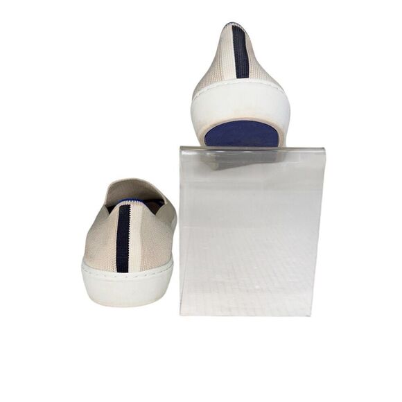 Rothy's The Original Sneaker Sand Beige Slip On Knit Loafer Women's Size 9 - Picture 2 of 6